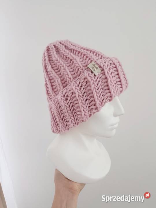 Czapka 100 wełny handmade Dla kobiet Rzeszów