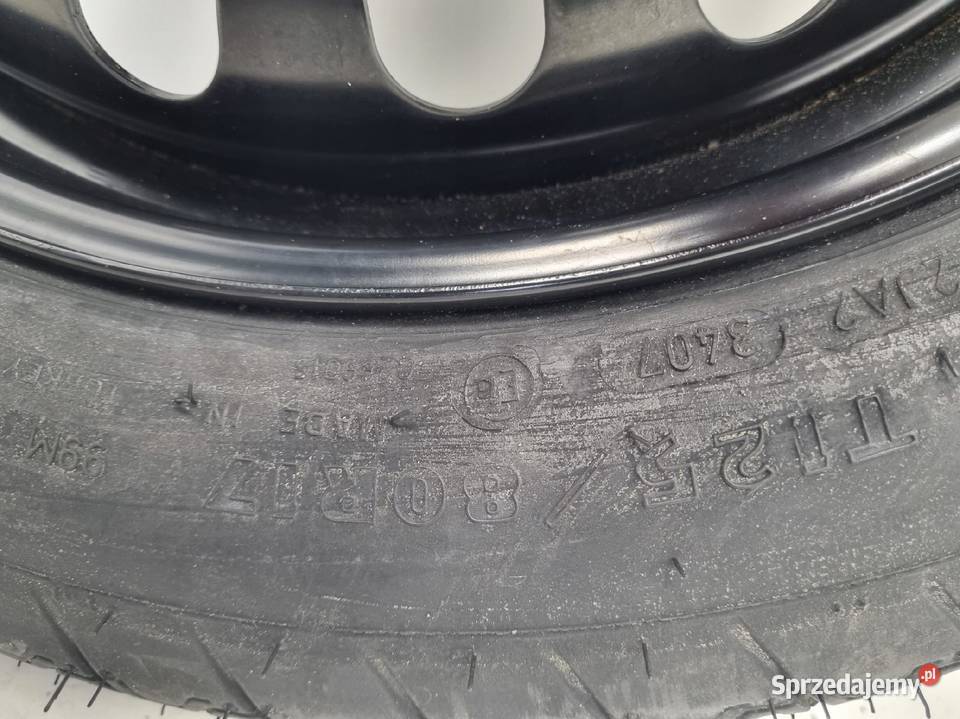 KOŁO DOJAZDOWE Audi A4 B6 B7 dojazdówka 12580 Chełm