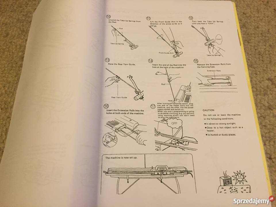 Maszyna dziewiarska Brother KH940860 Pozostałe śląskie Bytom