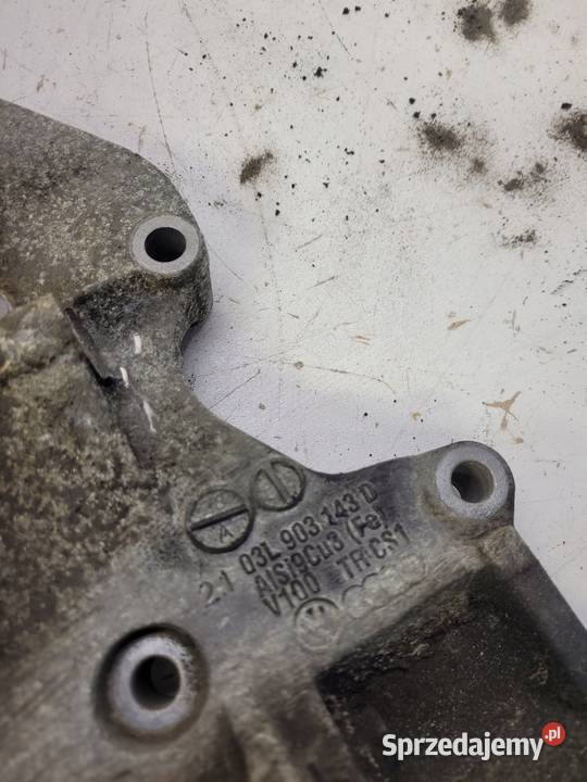ŁAPA ALTERNATORA AUDI VW 03L903143D ORYGINAŁ Przystajń