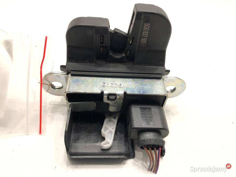 ZAMEK KLAPY TYŁ VW GOLF VII Hatchback 5G0827505A Motoryzacja sprzedam