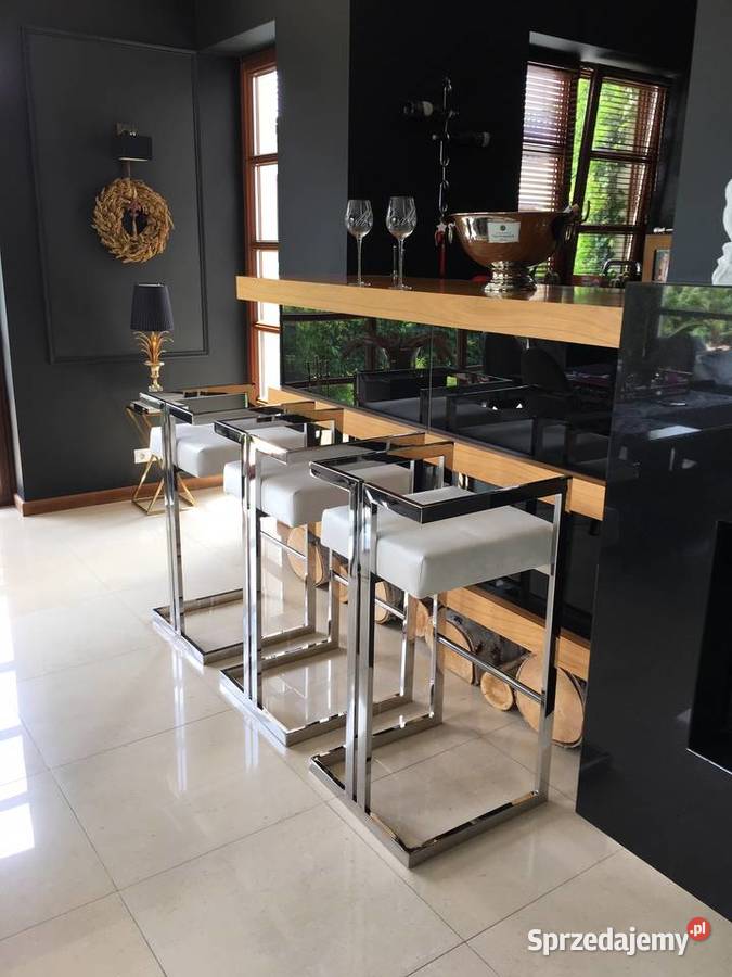 Hoker barowy stołek barowy krzseło barowe Hilton 46cm Piaseczno