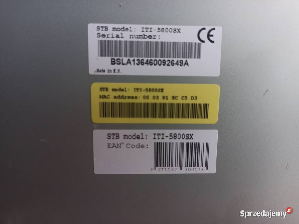 NBOX ITI5800Sx Enigma2 Osiek nad Notecią