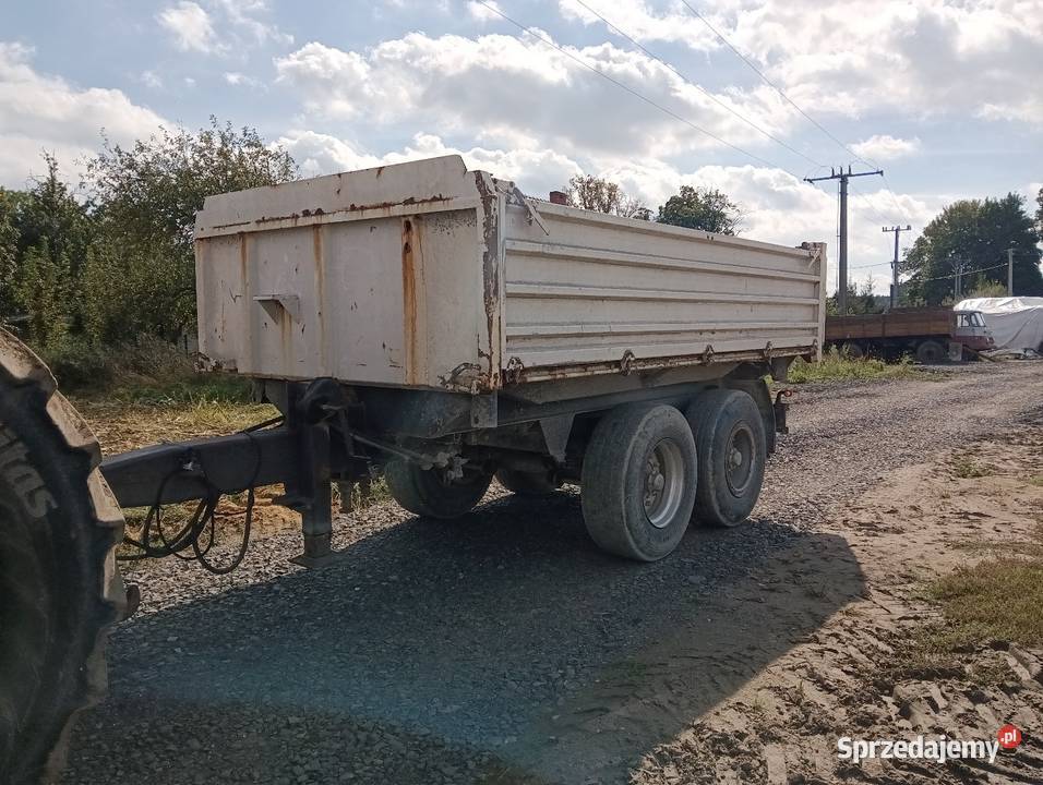 Przyczepa wywrotka na tandemie na 3 strony Godzieszów sprzedam