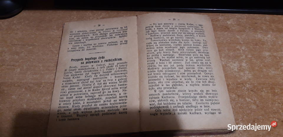 Powo ZbójcachOpryszkach i Hajdamakach Byt1910 wielkopolskie Iwno