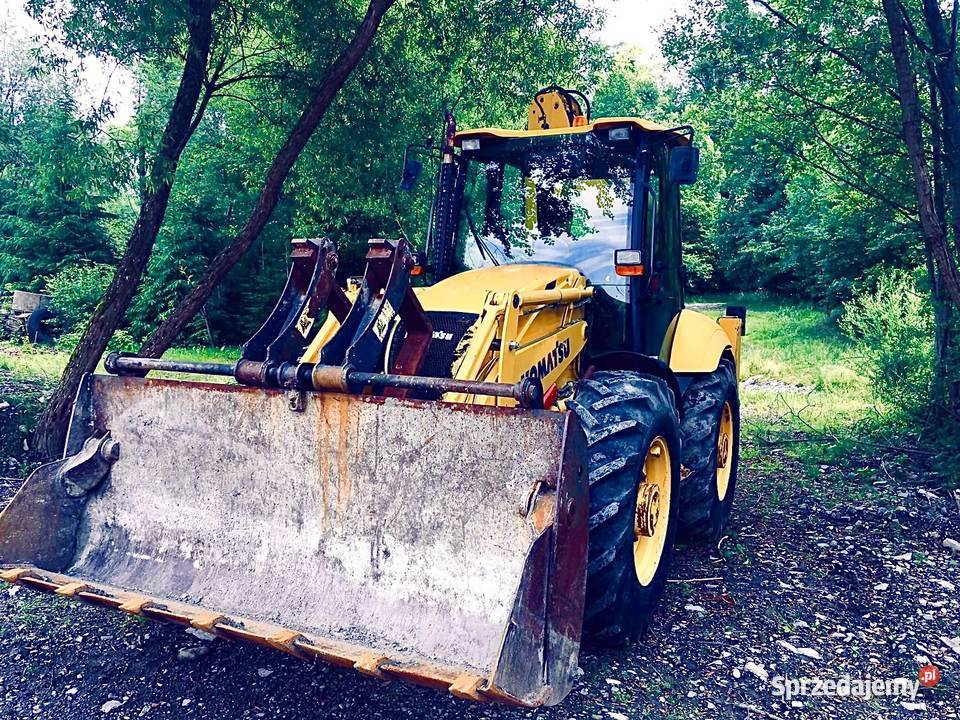 Komatsu wb93S Koparko ładowarka Koła