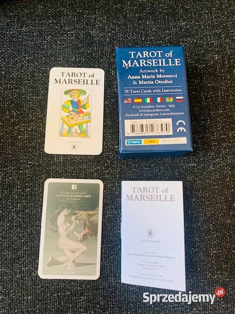 Marseille Tarot Mini Tarot Marsylski Mini mazowieckie Warszawa