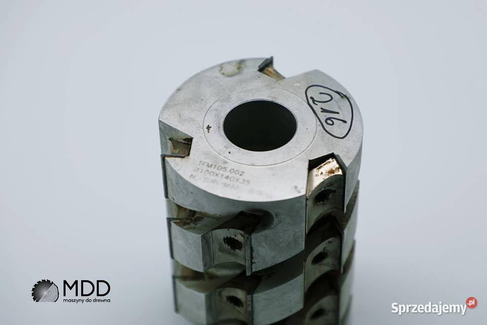 A216 Głowica aluminiowa 100x140x35 spiralna Łabuńki Pierwsze