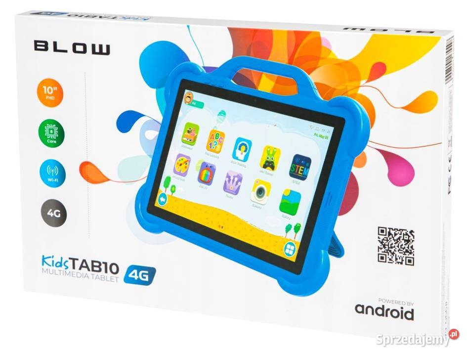 Tablet Edukacyjny dl Dzieci KIDSTAB 10 Konsola Interkobo Białystok sprzedam