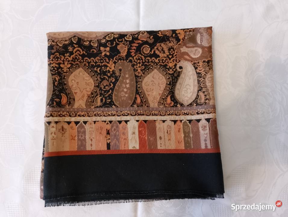 APASZKA chusta w stylu orientalnym wzory paisley Oborniki sprzedam