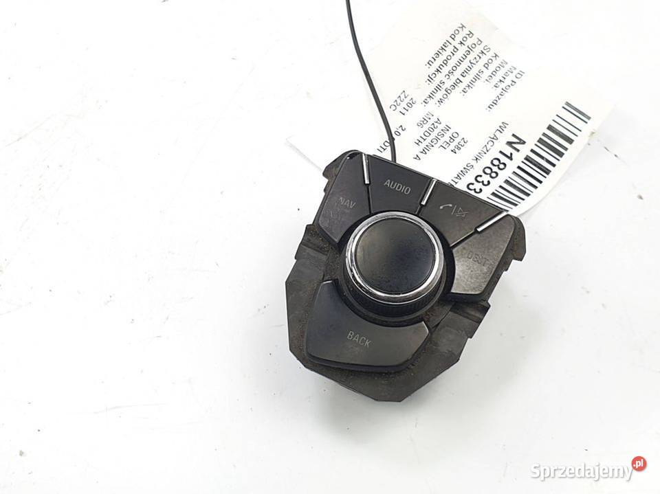 PANEL OPEL INSIGNIA A STEROWANIA NAWIGACJĄ kujawsko-pomorskie Lipno