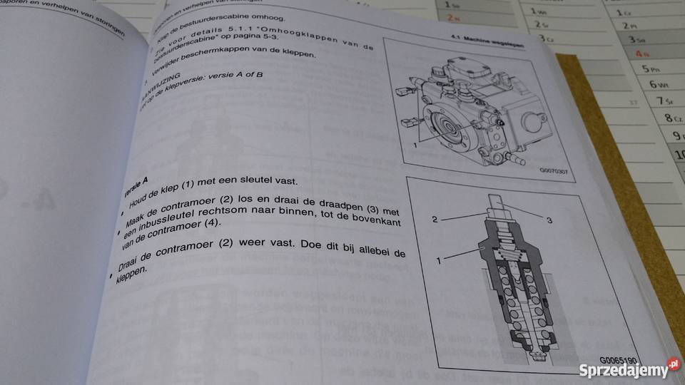 Instrukcja Komatsu płyta WA65 WA70 WA80 WA90