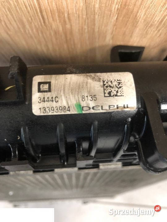 opel astra j 16 t automat chłodnica wody osobowe Kozubszczyzna