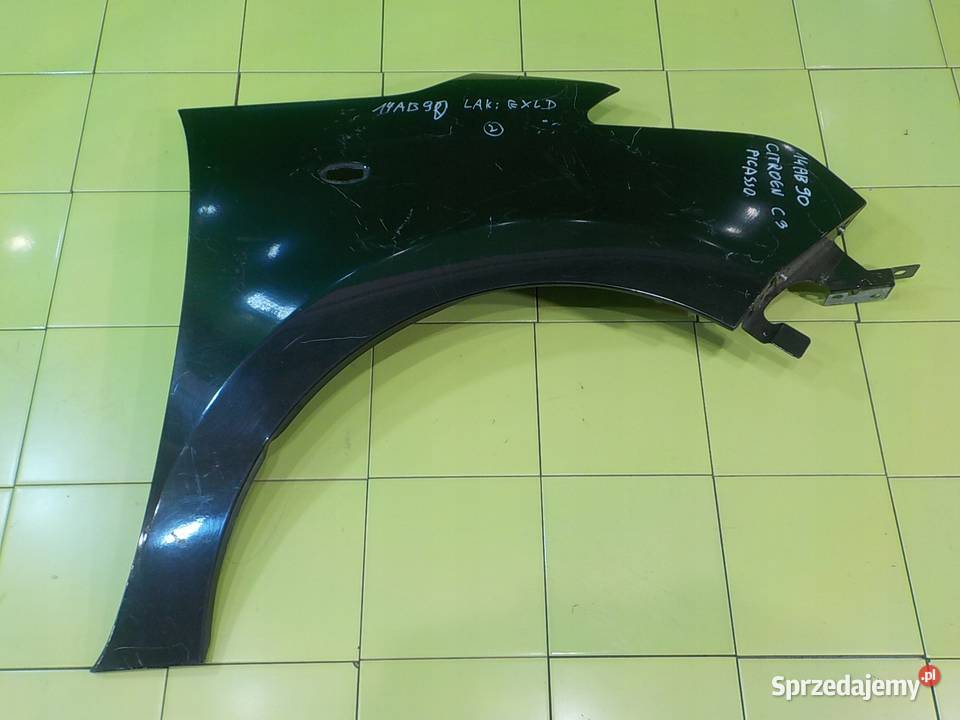 CITROEN C3 PICASSO 16 VTI 09r 5D blotnik prawy mazowieckie Suków