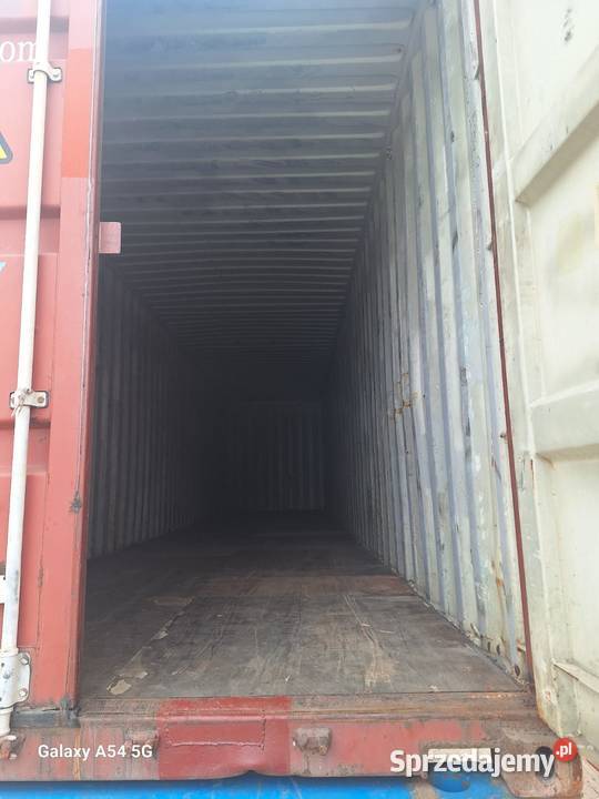 Kontener magazynowy 40 HC 12 metrowy morski Magazynowanie