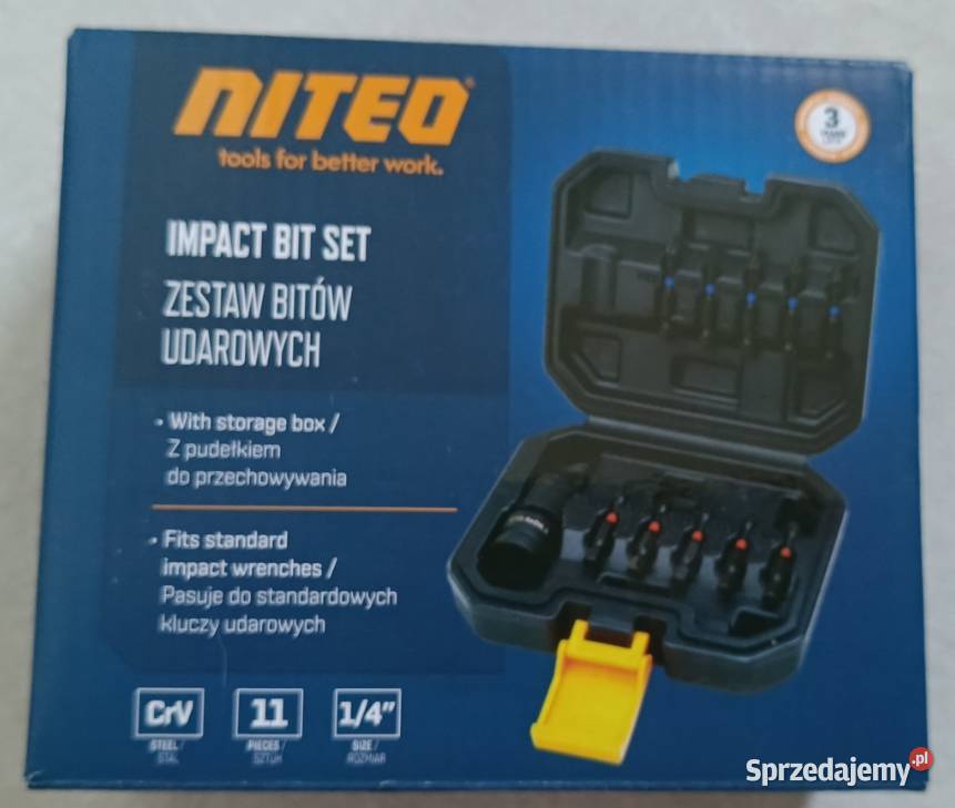 NITEO zestaw bitów udarowych PH2 i PZ2 50 mm 14 warmińsko-mazurskie Ełk