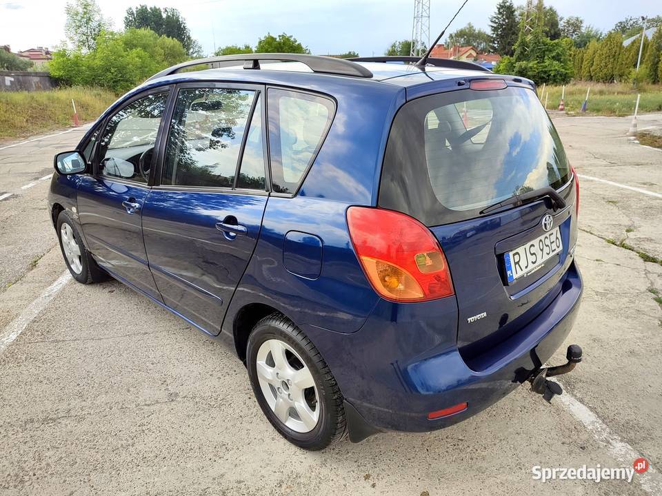 Toyota Corolla Verso 20 D4D 2001R Klima Rodzinny Jasło