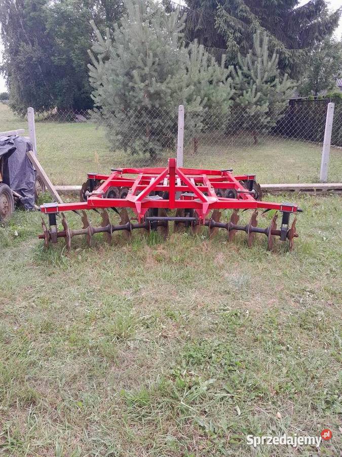 Agregat brona zadbana sprawna gruby materiał Łagów