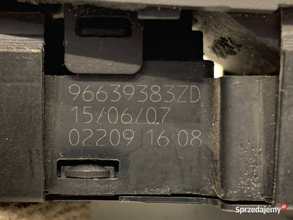 PRZEŁĄCZNIK SZYB CITROEN C4 PICASSO I 96639383ZD