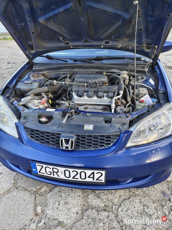 Honda Civic 7 generacji wersja coupe plus Gaz zachodniopomorskie Szczecin