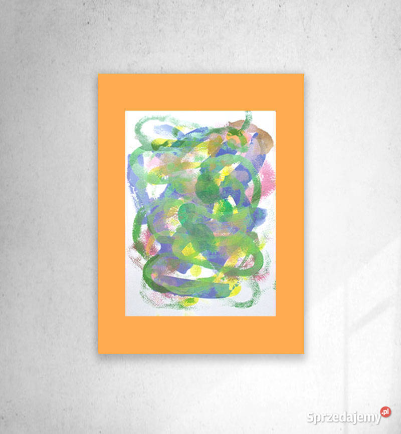 abstrakcyjny obrazek nowoczesny rysunek 30x40 Gdańsk