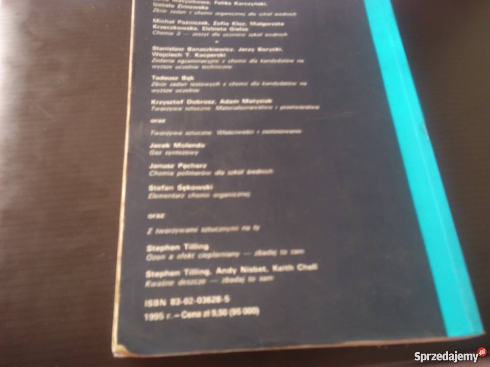 Chemia organiczna Witold Danikiewicz Żywiec