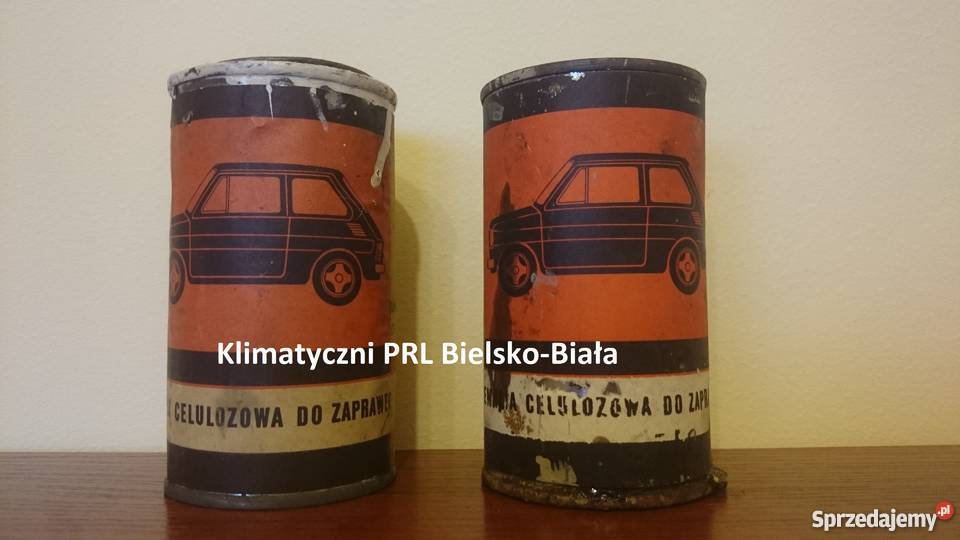 Puszka emalia celulozowa do zaprawek Fiat 126 Bielsko-Biała sprzedam