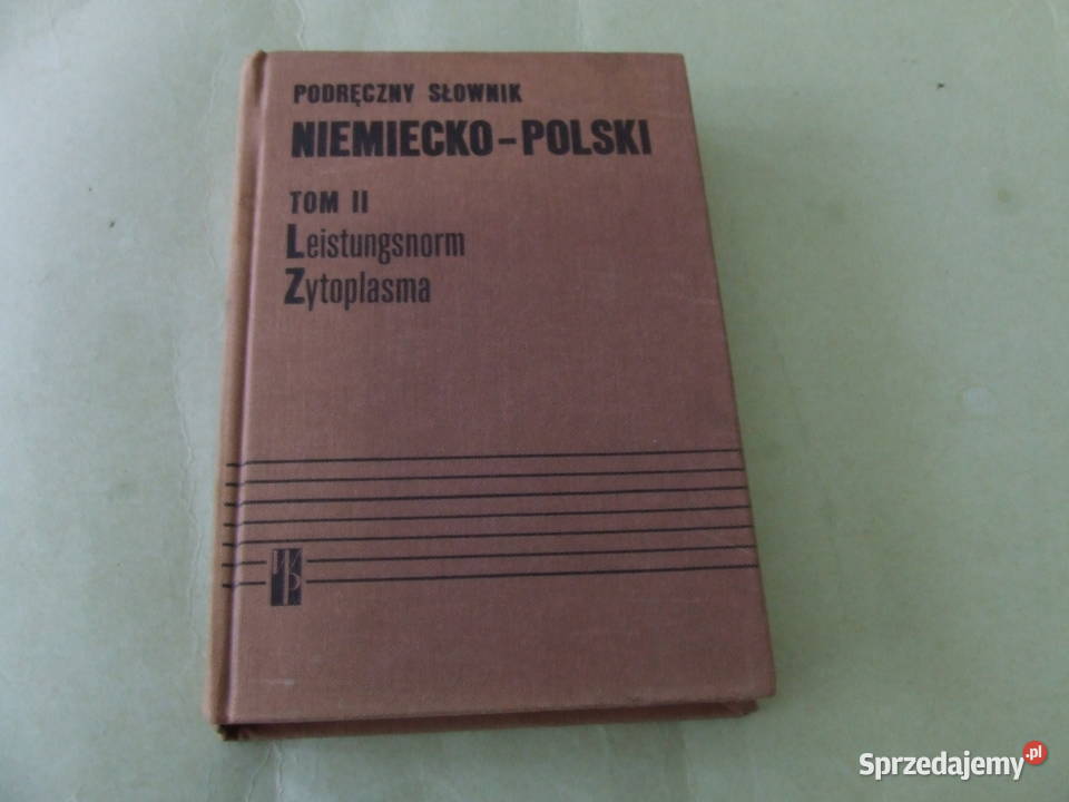 Podręczny słownik niemiecko polski Tom 1 2 dolnośląskie Oborniki Śląskie
