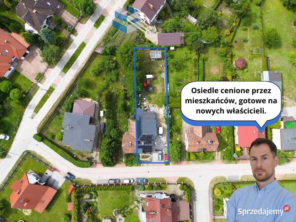 Do sprzedaży dom bliźniak 114m2 Ostróda Mikołaja