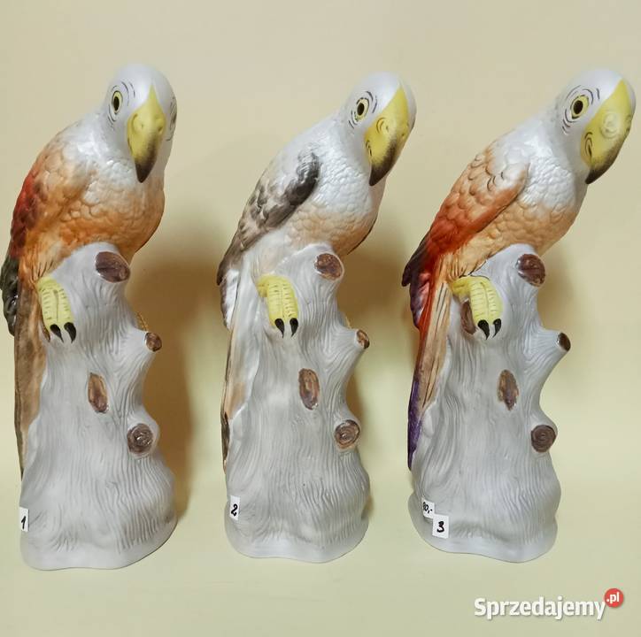 Porcelana Nofi Rumunia papuga do kolekcji 275