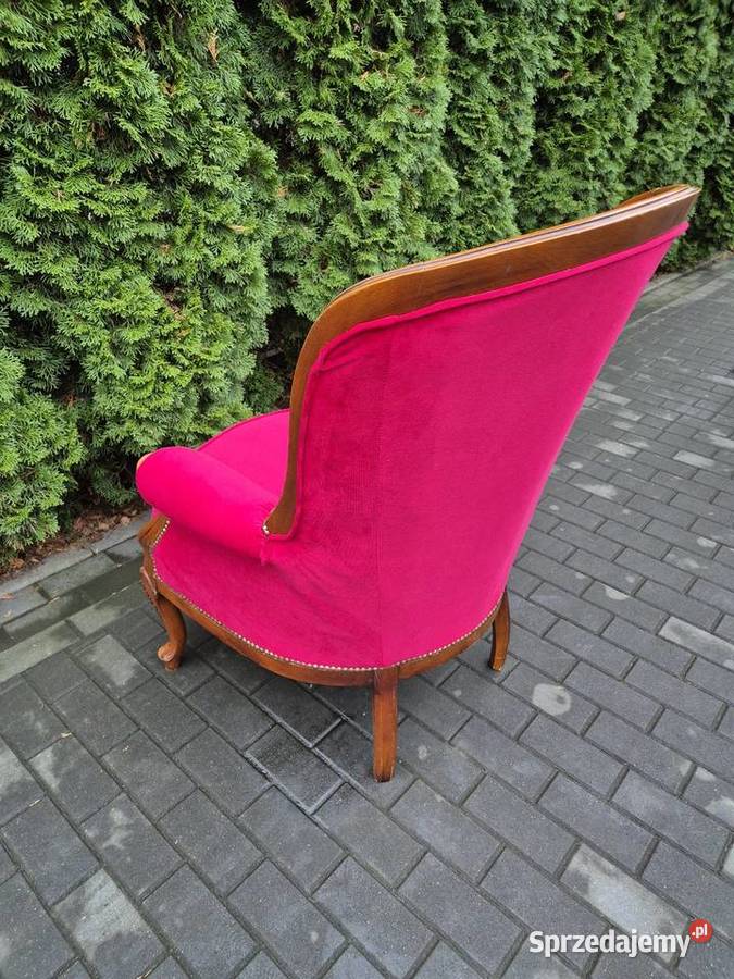 Fotel w stylu ludwikowskim Rawa Mazowiecka