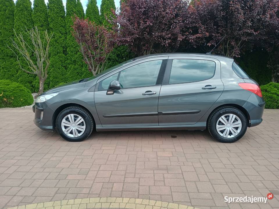 Peugeot 308 2009r ŁADNY Bezwypadkowy KLIMA radio Witkowo