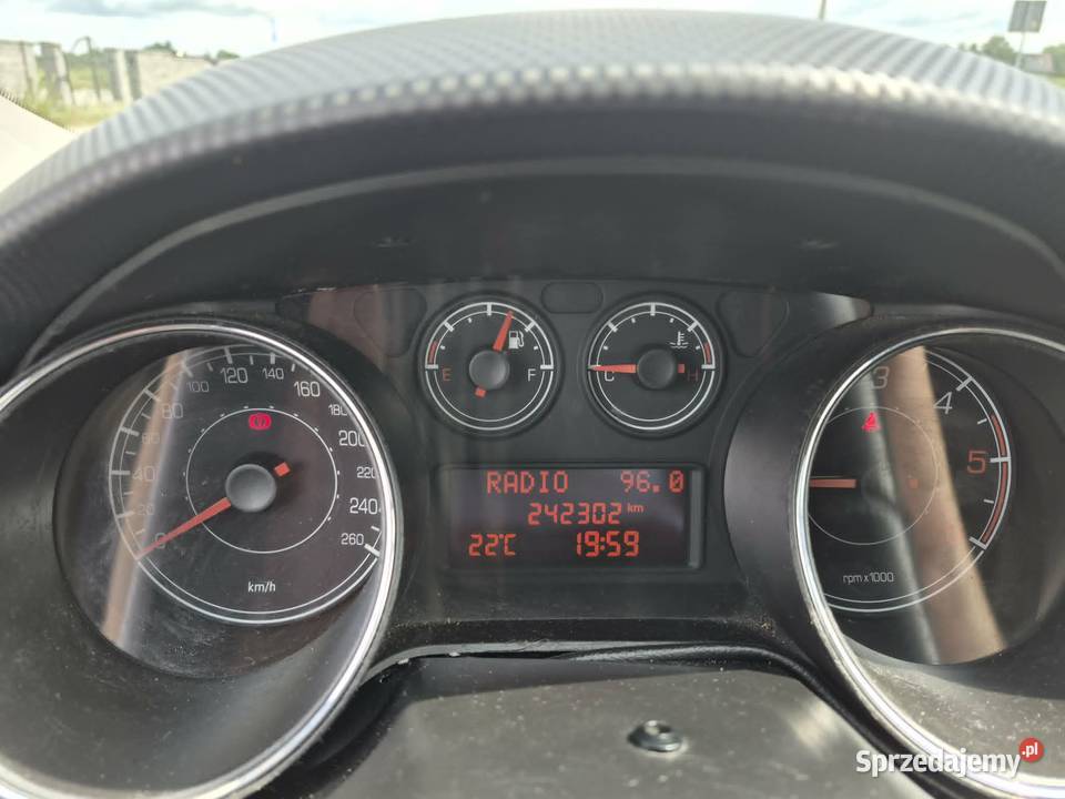 FIAT BRAVO ładny z klimatyzacją 2007r nieuszkodzony podlaskie Grajewo sprzedam