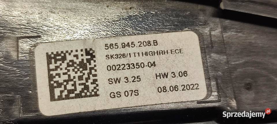 SKODA KODIAQ LAMPA PRAWY TYŁ 565945208B dolnośląskie