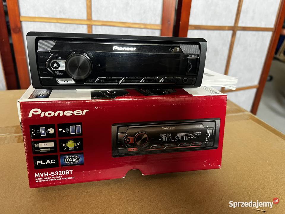 radioodtwarzacz Pioneer MVHS320BT USB BLUETOOTH sprzedam