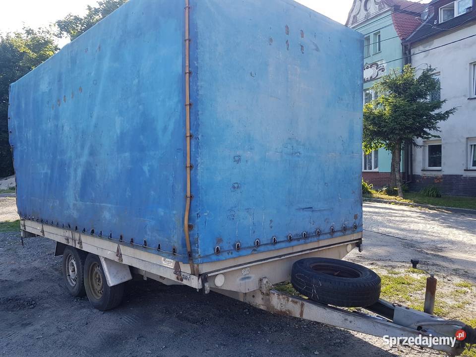 Sprzedam przyczepę ciężarową z plandeką Gubin