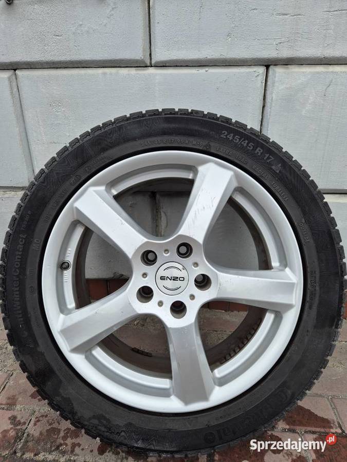Felgi ENZO 17 5x112 ET35 opony 24545 R17 Starogard Gdański sprzedam