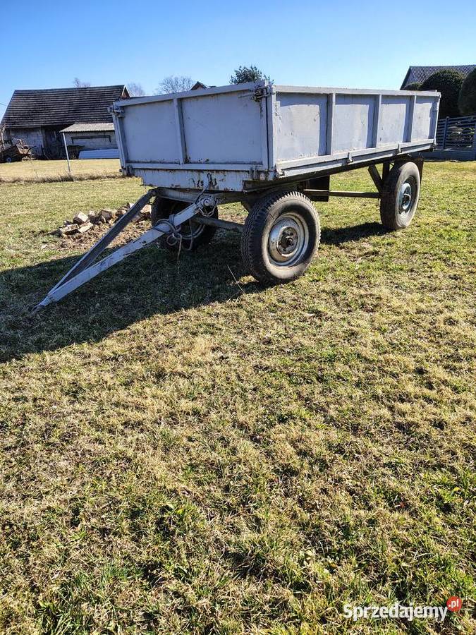 Przyczepa bez rejestracji nieuszkodzony małopolskie Dwory Drugie sprzedam