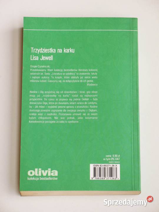Trzydziestka na karku Lisa Jewell romanse Kraków sprzedam