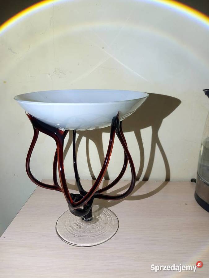 Patera Józefina Huta Szkła Krosno Łódź