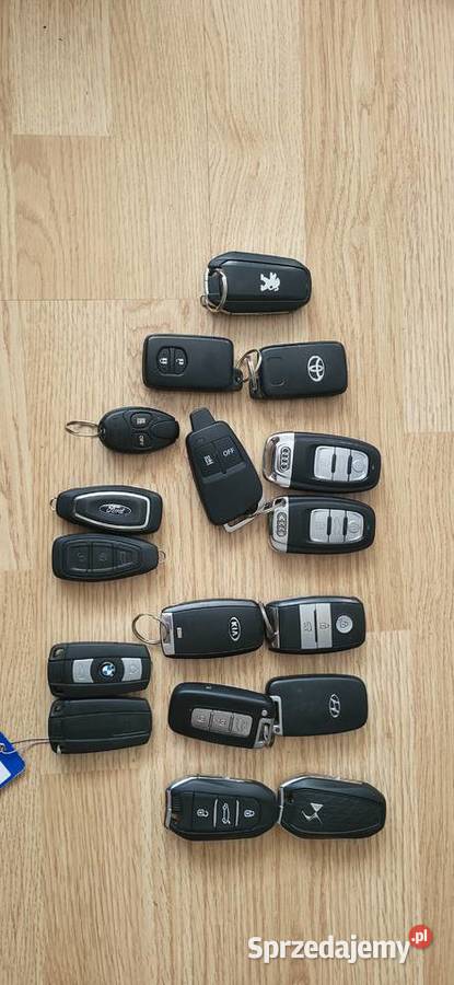 Klucze samochodowe audibmwfordsuzuki Narol