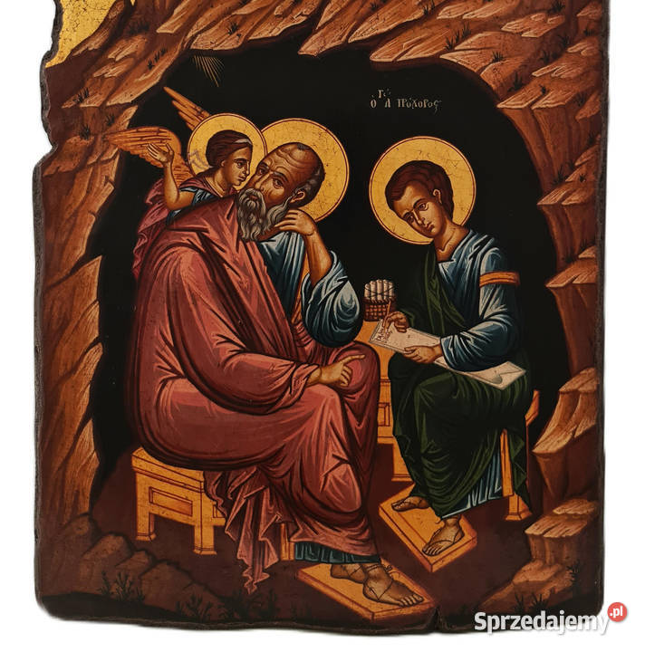 Ikona Święty Jan Ewangelista i Św Prochor 101 mazowieckie Warszawa