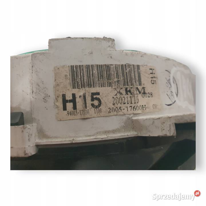 LICZNIK ZEGARY 9400317330 Hyundai Matrix 16 16V Chełm