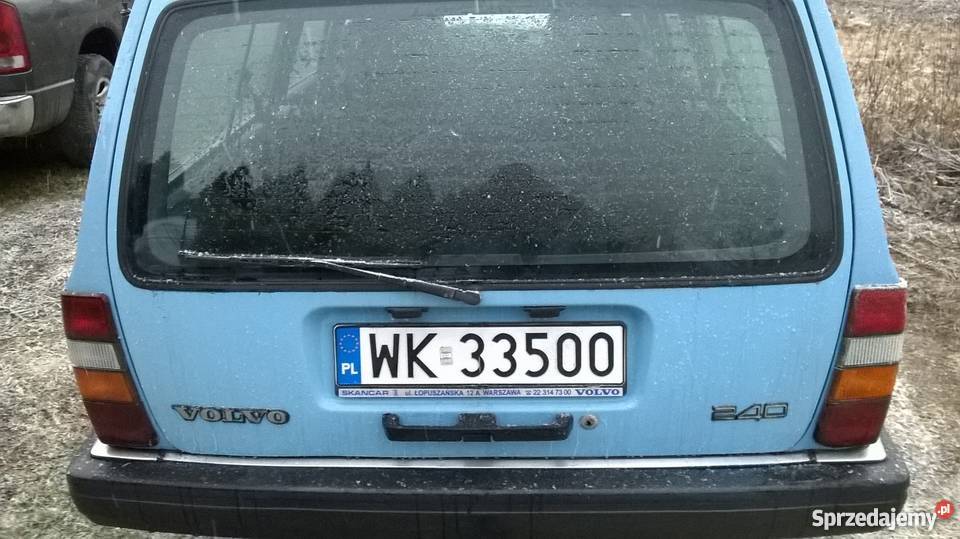 Volvo 240 odświeżeniu diesel na fryturę Warszawa