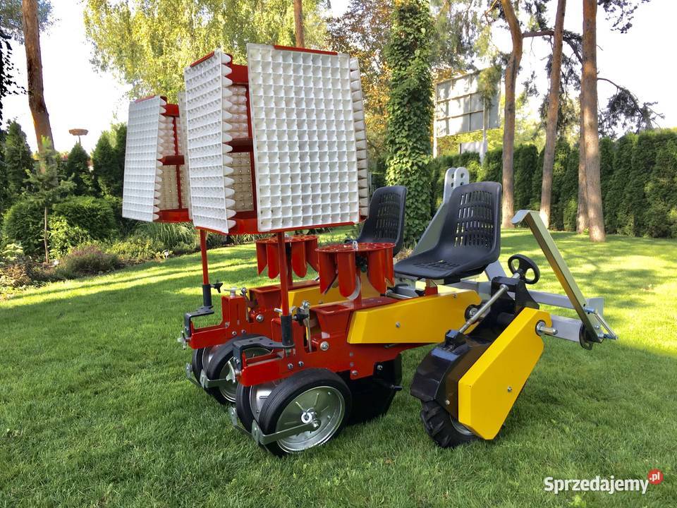 Sadzarka karuzelowa do rozsady warzyw 25 rzędów Proszówka