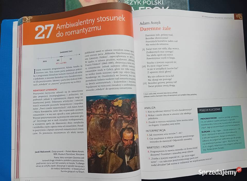Język polski Oblicza epok 21 i 22 całość Wydanie