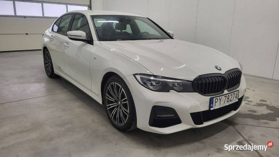BMW 320 d xDrive mHEV M Sport sportaut G20 2019 światła przeciwmgielne Grójec sprzedam