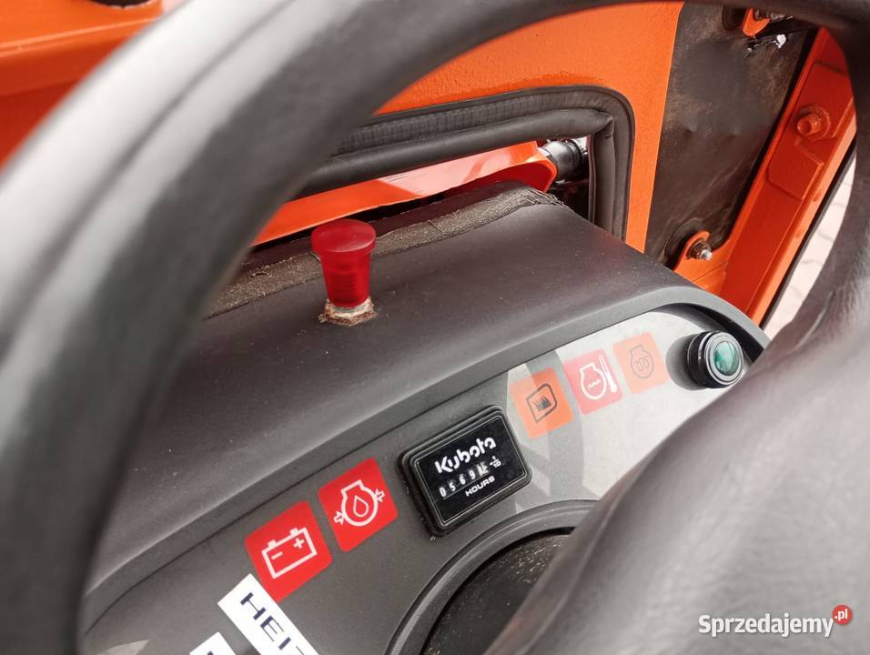 KUBOTA GR2100II 4x4 21 Diesel Kabina Zamiatarka łódzkie Kobiele Wielkie