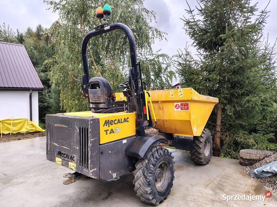 Wozidło budowlane 3tonowe Mecalac Ta3h Terex Kraków