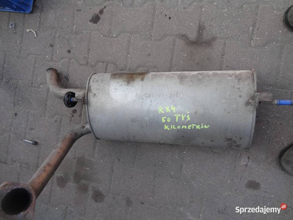 TŁUMIK KOŃCOWY WYDECH RENAULT SCENIC I RX4 19